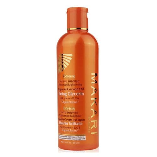 Glycérine Tonifiante Extreme Argan &amp; Carrot Oil Active Intense Makari 500ml