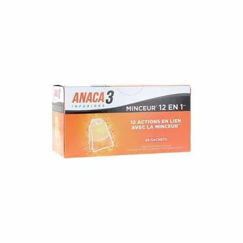 Infusion Minceur 2EN1 Anaca3 , 24 Sachets