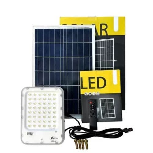 LYD Projecteur/Lampadaire solaire 2500Lumens / 50Wc Panneau solaire / 40Ah Batterie, Modèle LYD-8300S, Garantie 12 mois