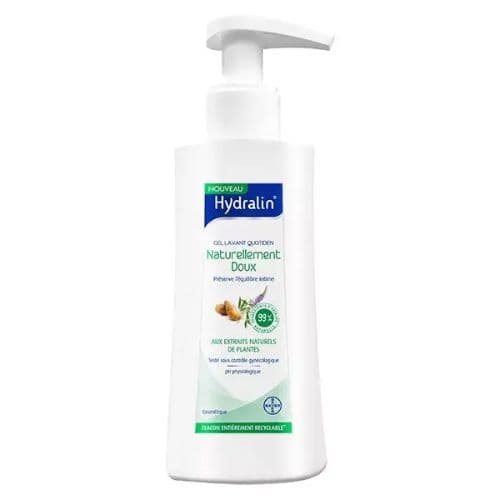 Gel Lavant Intime Quotidien Naturellement Doux HYDRALIN 200ml
